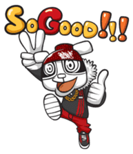 Hip Hop Bear : Benny, A.C., B-Real sticker #1708414