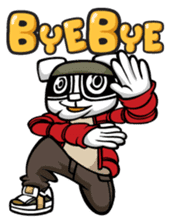 Hip Hop Bear : Benny, A.C., B-Real sticker #1708420