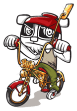 Hip Hop Bear : Benny, A.C., B-Real sticker #1708422