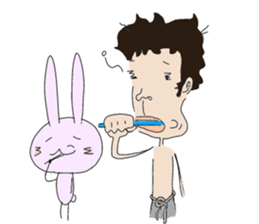 ZENTAI,rabbit&robot. 2nd sticker #1708679