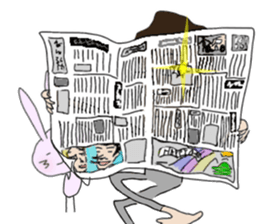 ZENTAI,rabbit&robot. 2nd sticker #1708688