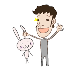 ZENTAI,rabbit&robot. 2nd sticker #1708700