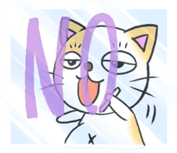 Weakness cat sticker #1708774