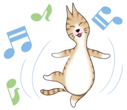 Cat friend(E) sticker #1709266