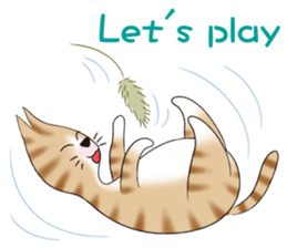 Cat friend(E) sticker #1709267