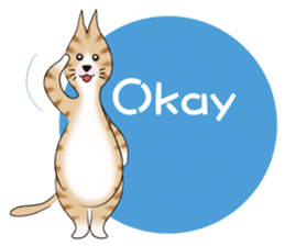 Cat friend(E) sticker #1709268