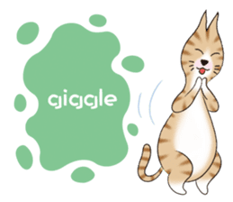 Cat friend(E) sticker #1709270