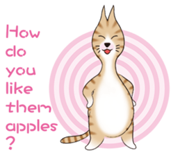 Cat friend(E) sticker #1709277