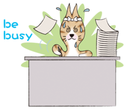 Cat friend(E) sticker #1709279