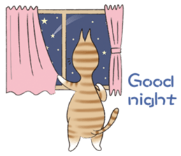 Cat friend(E) sticker #1709284