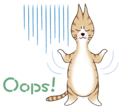 Cat friend(E) sticker #1709285