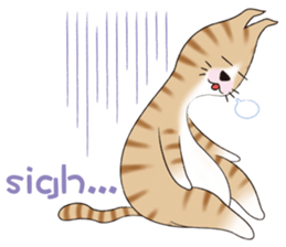 Cat friend(E) sticker #1709290