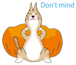 Cat friend(E) sticker #1709291