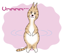 Cat friend(E) sticker #1709292