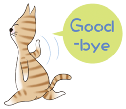 Cat friend(E) sticker #1709293