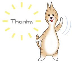 Cat friend(E) sticker #1709294