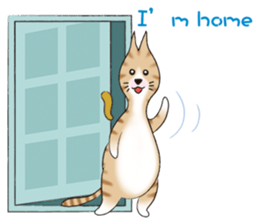 Cat friend(E) sticker #1709301