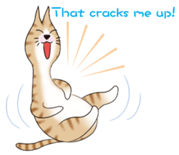 Cat friend(E) sticker #1709302