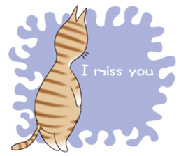 Cat friend(E) sticker #1709304