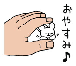 Palmtop bear 1 sticker #1709390