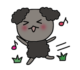 Choco&Chip of the toy poodle . sticker #1709640