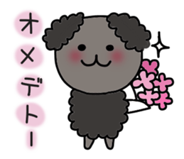 Choco&Chip of the toy poodle . sticker #1709645