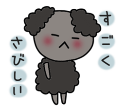 Choco&Chip of the toy poodle . sticker #1709655