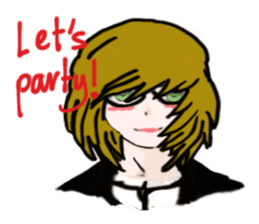 Kara-chan, I am You; You are Me sticker #1709950