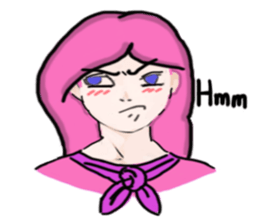 Kara-chan, I am You; You are Me sticker #1709960