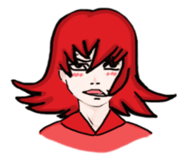 Kara-chan, I am You; You are Me sticker #1709967