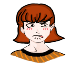 Kara-chan, I am You; You are Me sticker #1709982