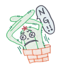 Mr. Cactus. sticker #1710078