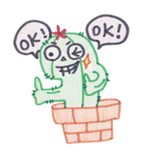 Mr. Cactus. sticker #1710079