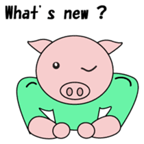 Muscle Tonchan English version sticker #1710106