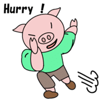 Muscle Tonchan English version sticker #1710118