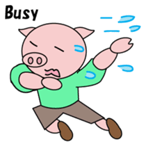 Muscle Tonchan English version sticker #1710122