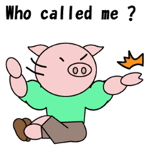 Muscle Tonchan English version sticker #1710134