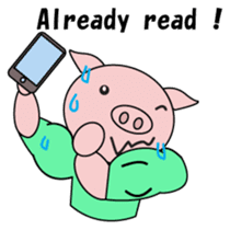 Muscle Tonchan English version sticker #1710135