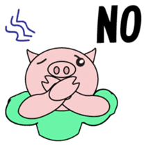 Muscle Tonchan English version sticker #1710140