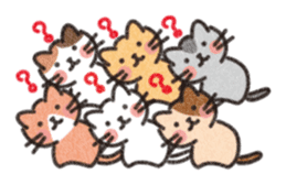 Six Kittens sticker #1710233