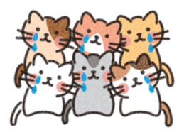 Six Kittens sticker #1710238