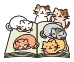Six Kittens sticker #1710253