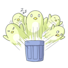 Ayu&Trash Penguin sticker #1710539