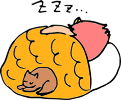 tori-jin sticker -excuse version- sticker #1710625