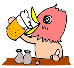 tori-jin sticker -excuse version- sticker #1710634