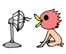 tori-jin sticker -excuse version- sticker #1710645