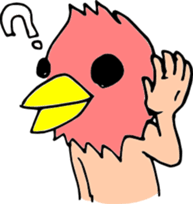 tori-jin sticker -excuse version- sticker #1710654