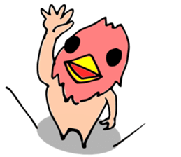 tori-jin sticker -excuse version- sticker #1710660