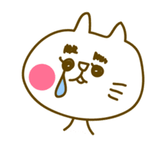 Animals with the eyebrows sticker #1710831