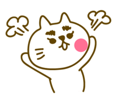 Animals with the eyebrows sticker #1710862